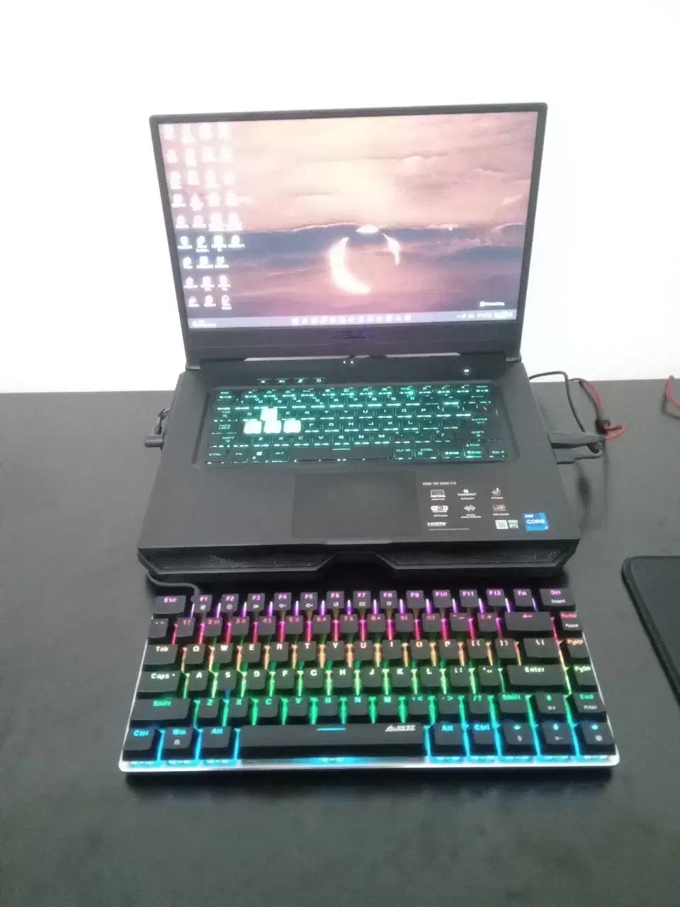 لپ‌تاپ ASUS TUF Gaming F15 RTX 3060 سالم|رایانه همراه|قزوین, |دیوار