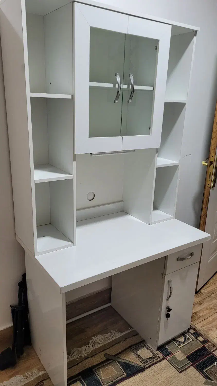 میز تحریر|میز تحریر و کامپیوتر|امیدیه, |دیوار