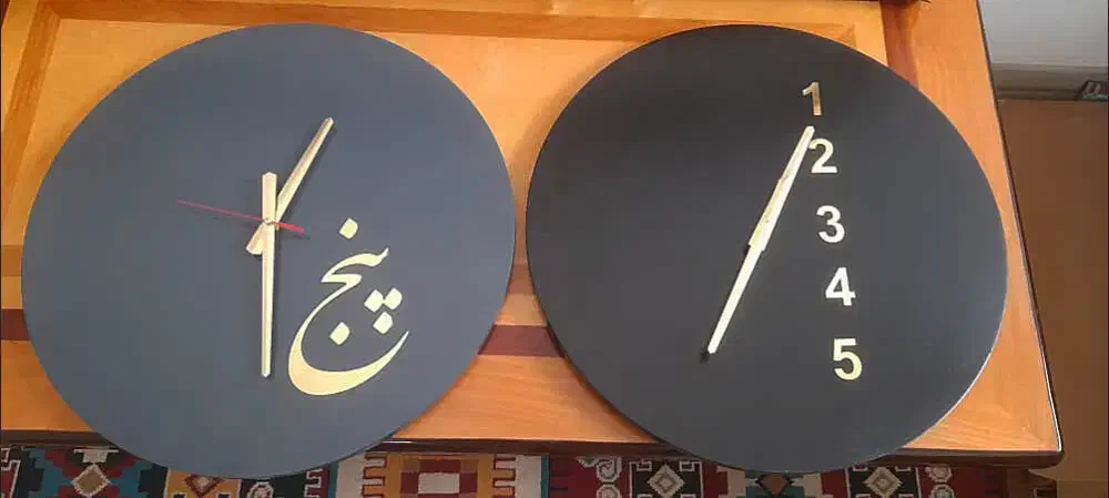 ساعت|ساعت دیواری و تزئینی|پیربازار, |دیوار