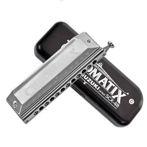 سازدهنی کروماتیک 12 سوراخ سوزوکی مدل SCX-48|سازهای بادی|تهران, زاهد گیلانی|دیوار