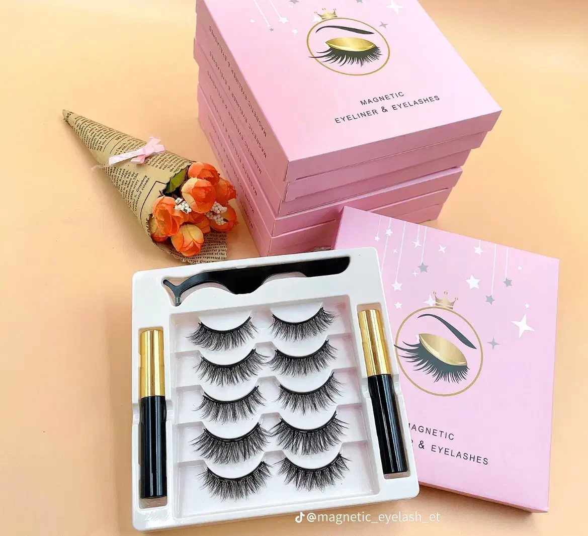 مژه مگنتی همراه با خط چشم مغناطیسی|آرایشی، بهداشتی، درمانی|لاهیجان, گلستان|دیوار