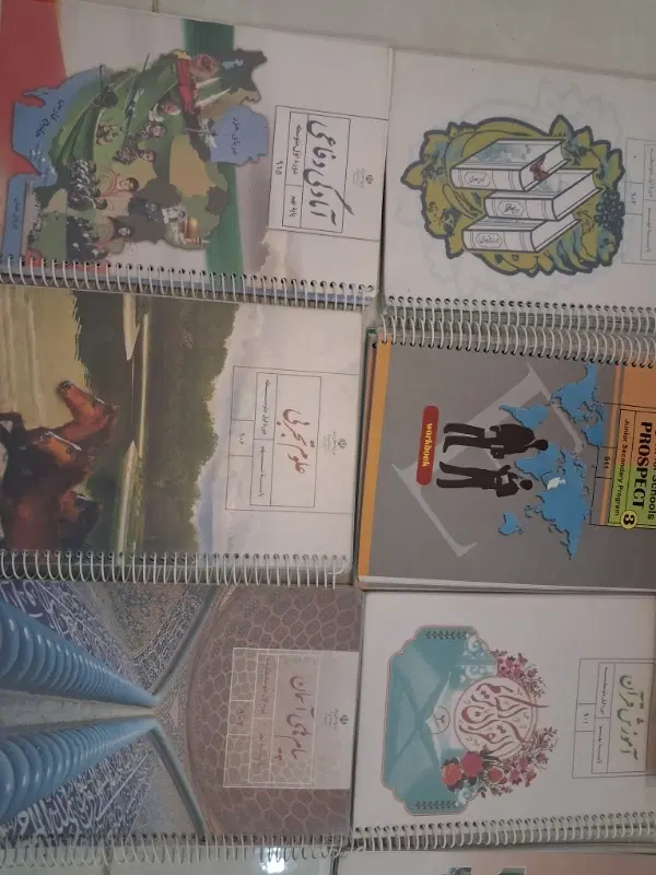 کتاب های کمک درسی نهم، هشتم، هفتم و تیزهوشان|کتاب و مجله آموزشی|تهران, سازمان آب|دیوار