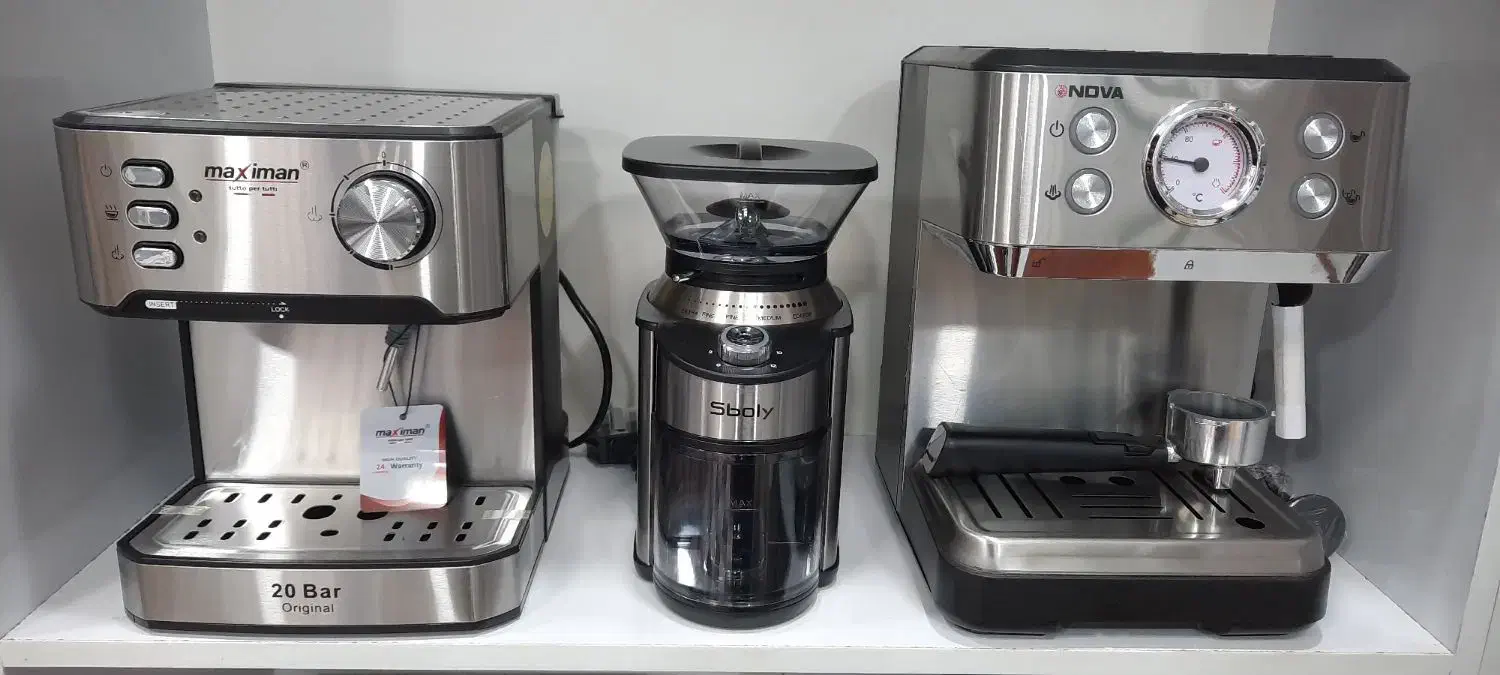 اسپرسو ساز و اسیاب قهوه|سماور، چای‌ساز، قهوه‌ساز|زابل, |دیوار