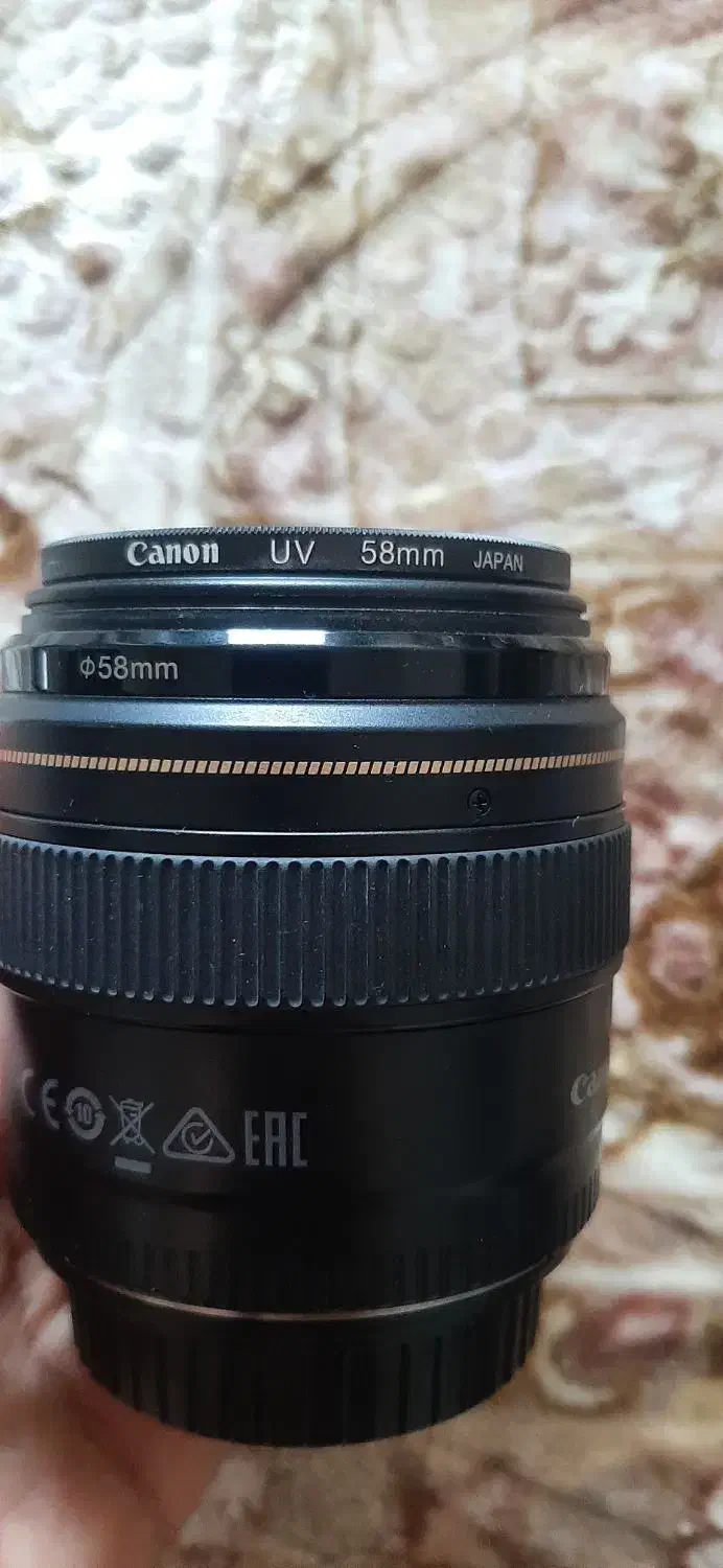 لنز۸۵mmکنون ۱/۸|دوربین عکاسی و فیلم‌برداری|ابریشم, |دیوار