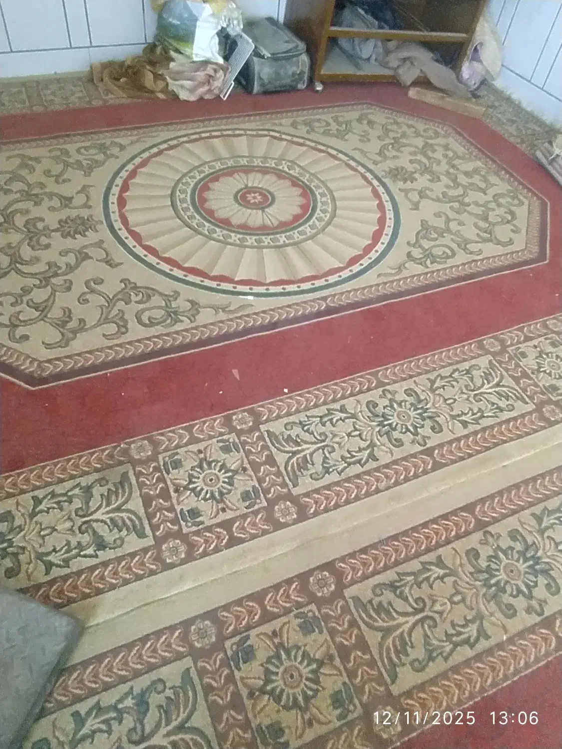 قالی ساوین کرمان|فرش|گتوند, |دیوار