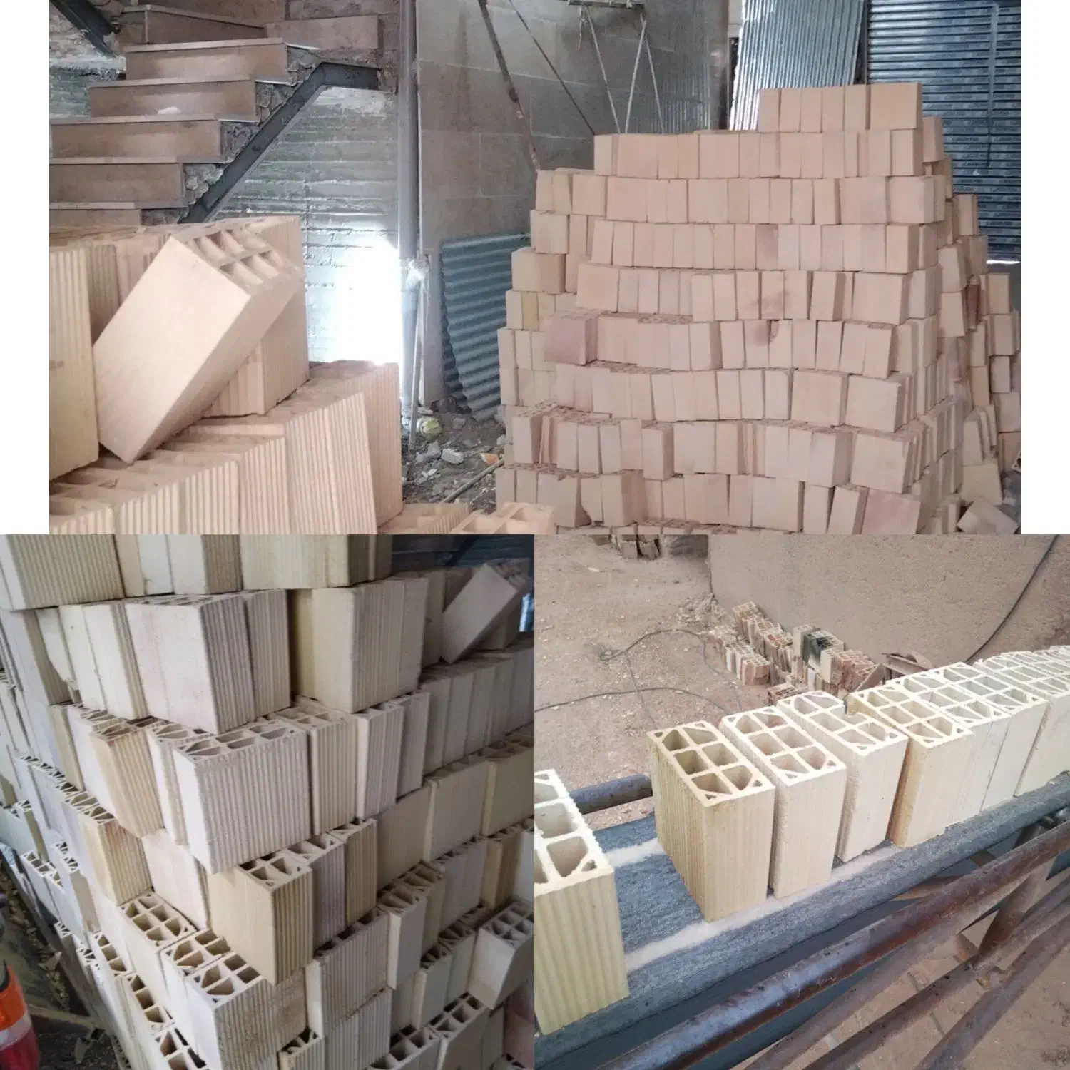 آجر سه سوراخ. آجرسفال ده سوراخ. بلوکه سفال ازکوره|مصالح و تجهیزات ساختمان|مشهد, رسالت|دیوار