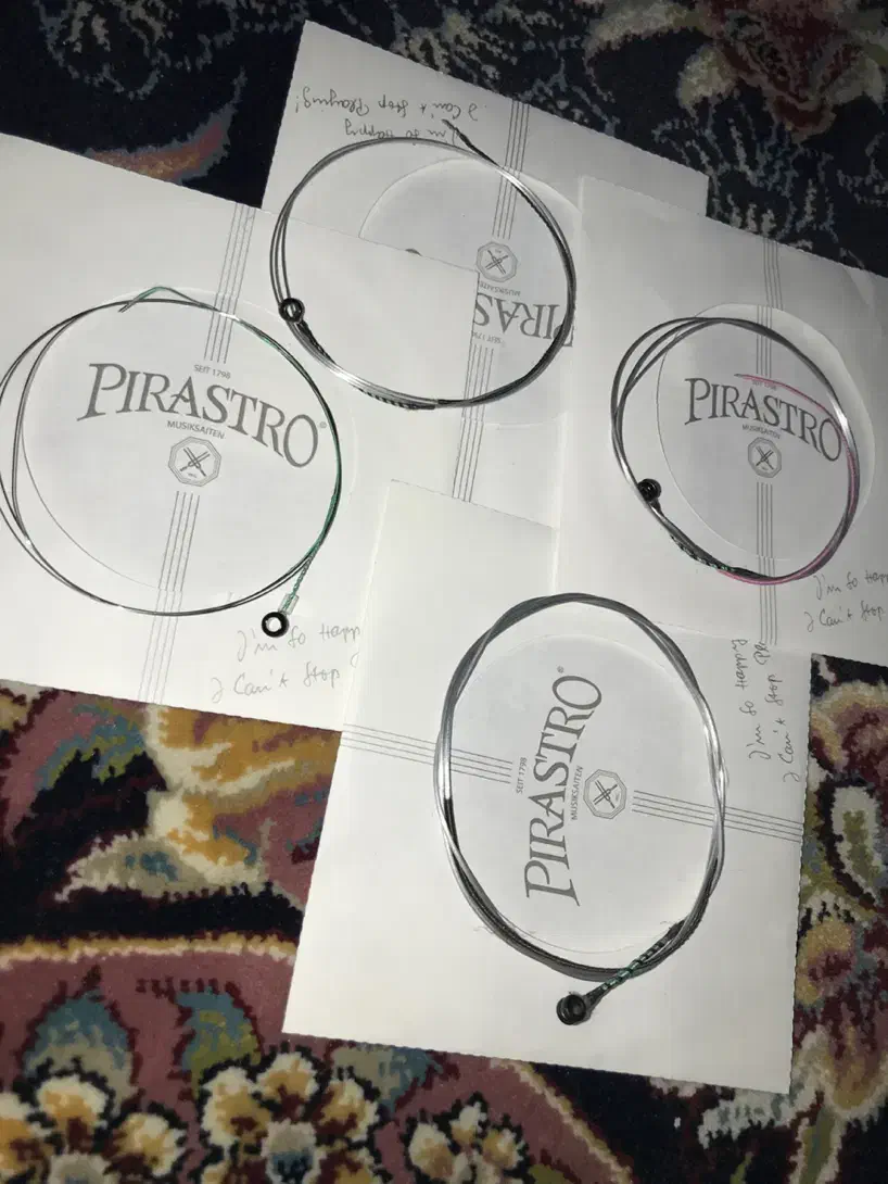 سیم کمانچه پیراسترو فیک|سازهای سنتی|بروجرد, |دیوار