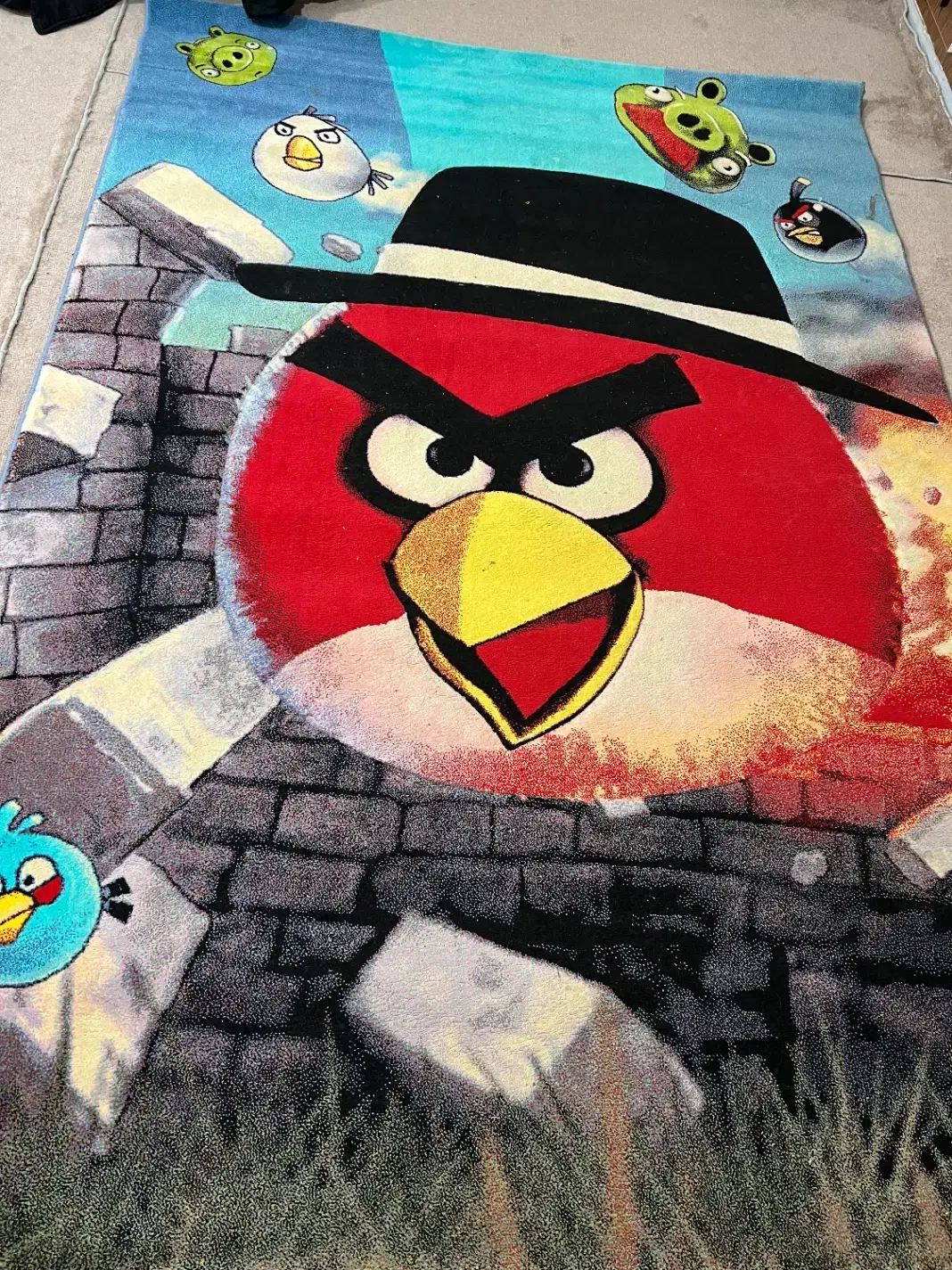 گلیم فرش بچگانه|گلیم، جاجیم، گبه|دهدشت, |دیوار