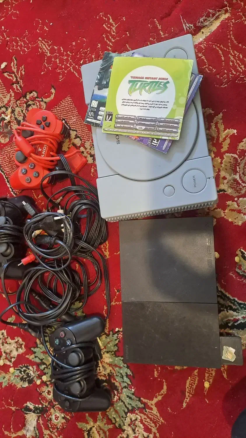 فروش دوعدد پلی ۱ نو هستش و پلی ۲ کپی خور با فلش|کنسول، بازی ویدئویی و آنلاین|فارسان, |دیوار