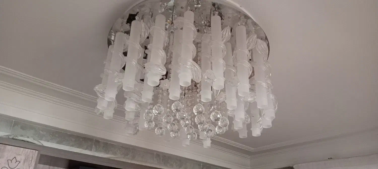 لوستر سالن|لوستر و چراغ آویز|قم, باجک یک|دیوار