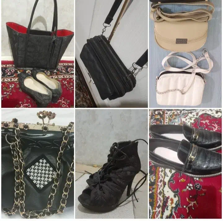 تعدای لباس و کیف و کفش  در حد نو|لباس|فردیس, شهرک شهید حسینی|دیوار