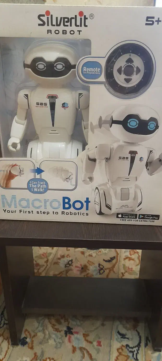رباتmacrobotپیشرفته silverlit|اسباببازی بچه|تهران, علم و صنعت|دیوار