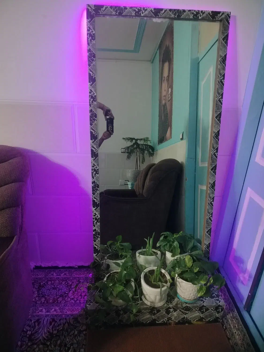 اینه ی قدی زیبا|آینه|کرمان, |دیوار