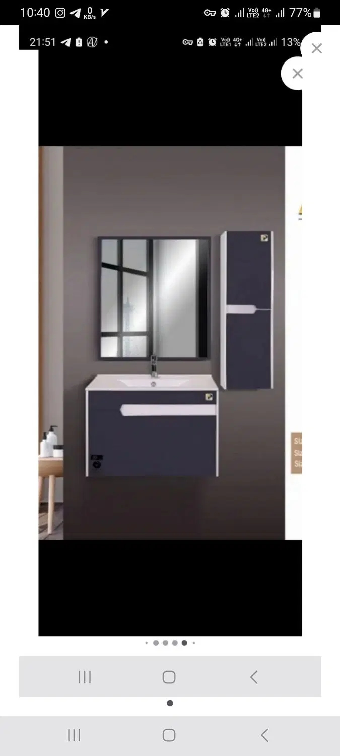 کابین کابینت روشویی pvc آینه|لوازم سرویس بهداشتی|تهران, سعادتآباد|دیوار