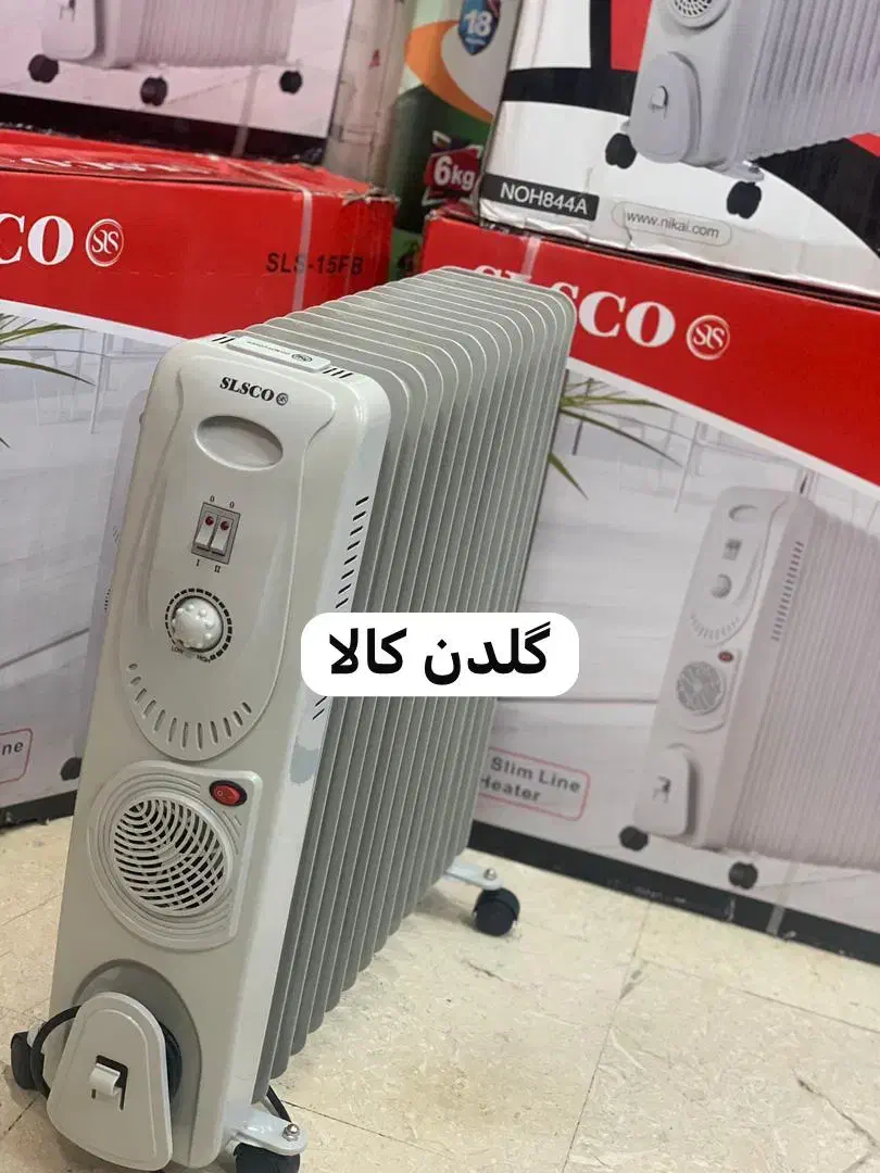 شوفاژ برقی روغنی اسلسکو ۱۵ پره با گارانتی/رادیاتور|آبگرمکن، پکیج، شوفاژ|تهران, امین حضور|دیوار