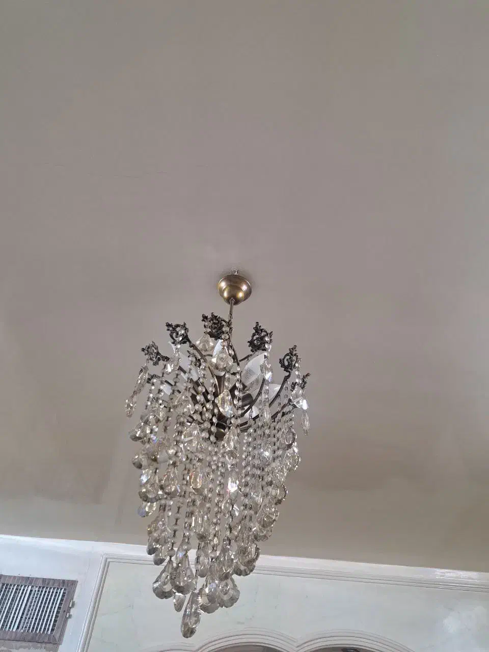 لوستر کریستالی|لوستر و چراغ آویز|اسلامشهر, شهرک قائمیه|دیوار