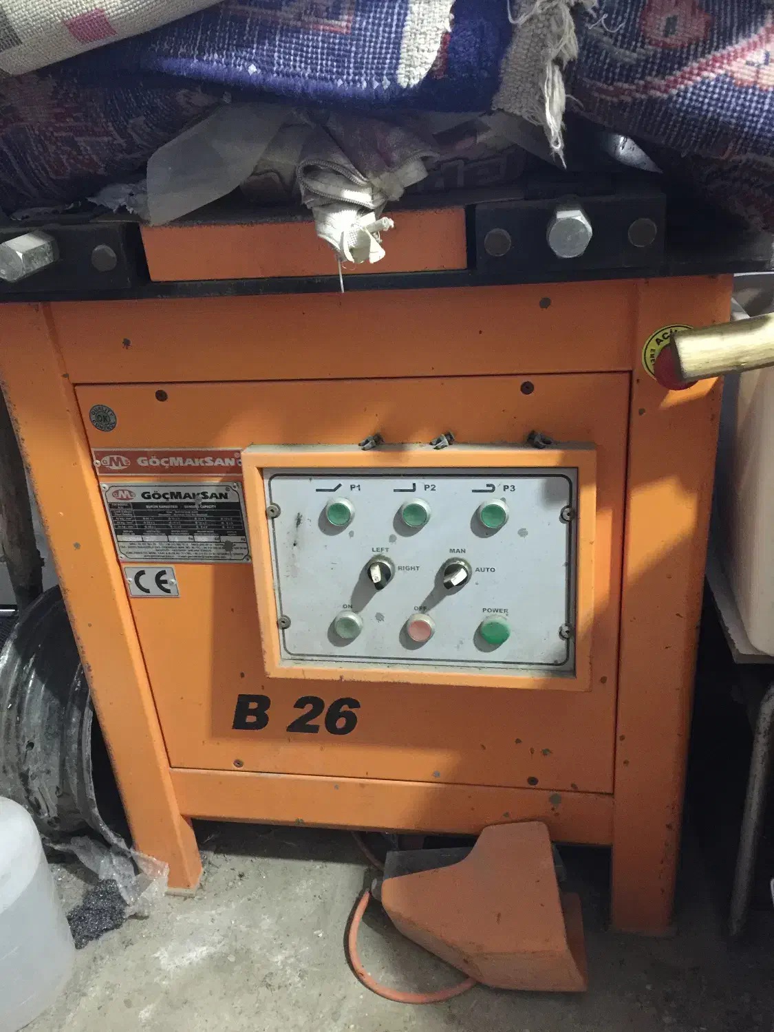 دستگاه خاموت زن و برش میلگرد|مصالح و تجهیزات ساختمان|همدان, |دیوار