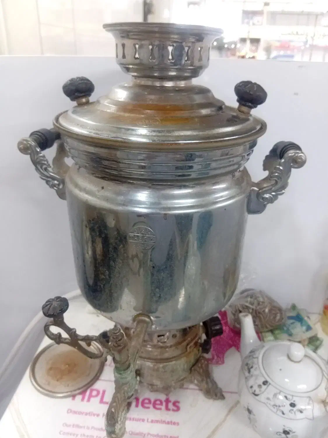 سماور گازی ۱۰ لیتری|سماور، چای‌ساز، قهوه‌ساز|لنگرود, |دیوار