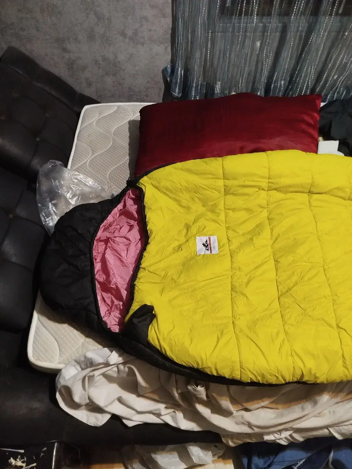 کیسه خواب الیاف منفی 10 درجه کاملا نو و سالم|کوهنوردی و کمپینگ|تهران, زرگنده|دیوار