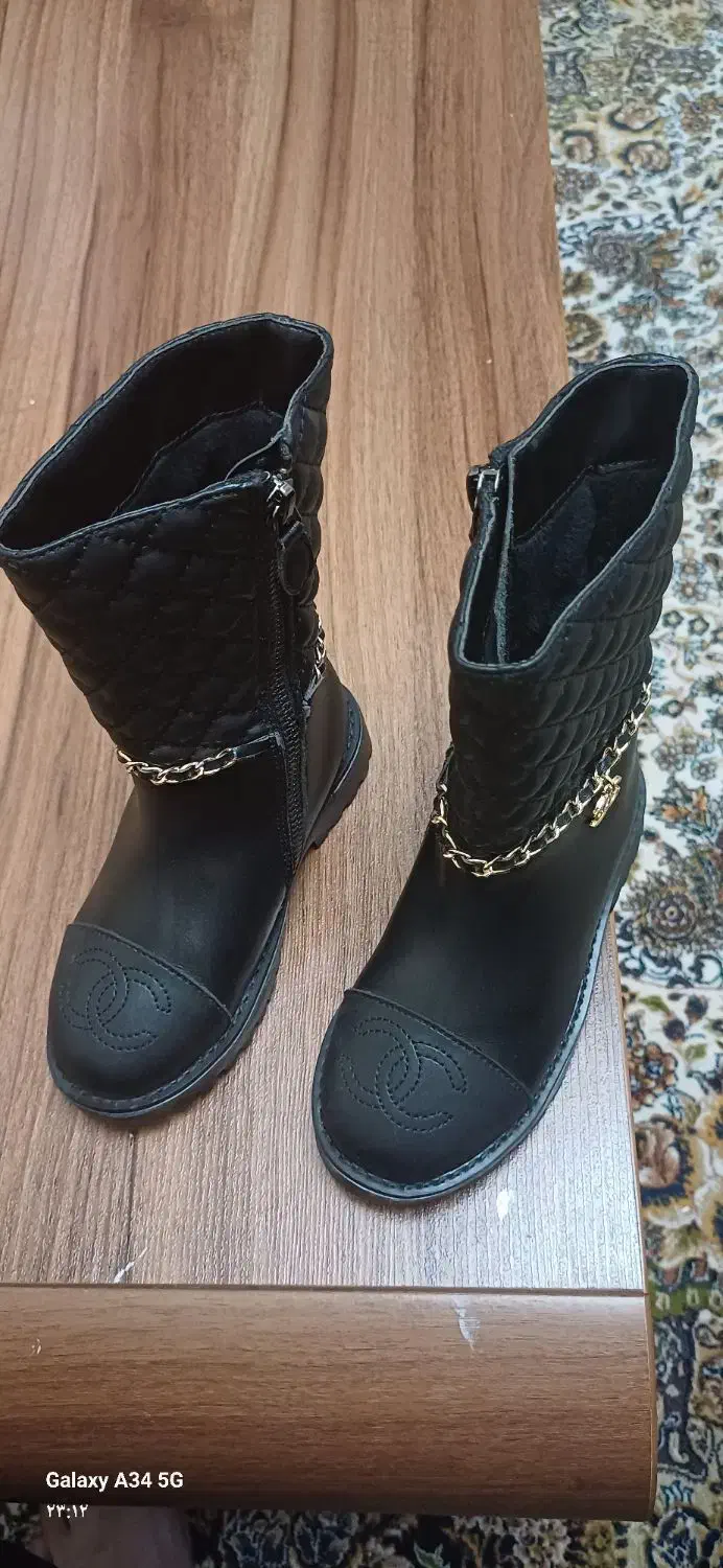 پوتین بچگانه خارجی نو نو|کفش و لباس بچه|الوند, |دیوار