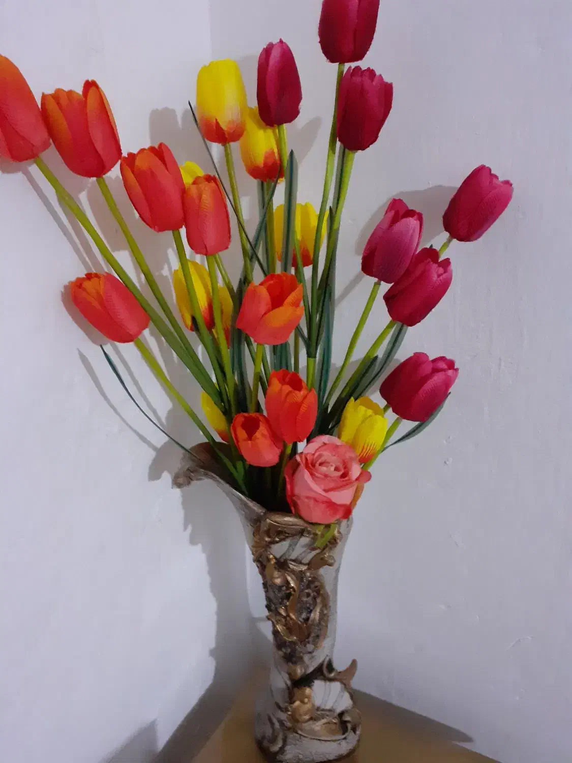 تابلو فرش وان یکاد  وگل وگلدان|تابلو فرش|اسلام‌‌آباد غرب, |دیوار