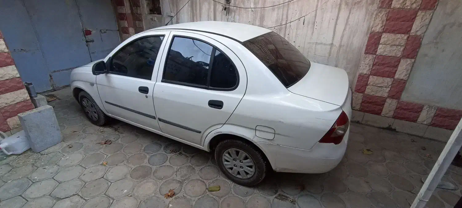 تیبا سفید 1400|خودرو سواری و وانت|بهشهر, |دیوار