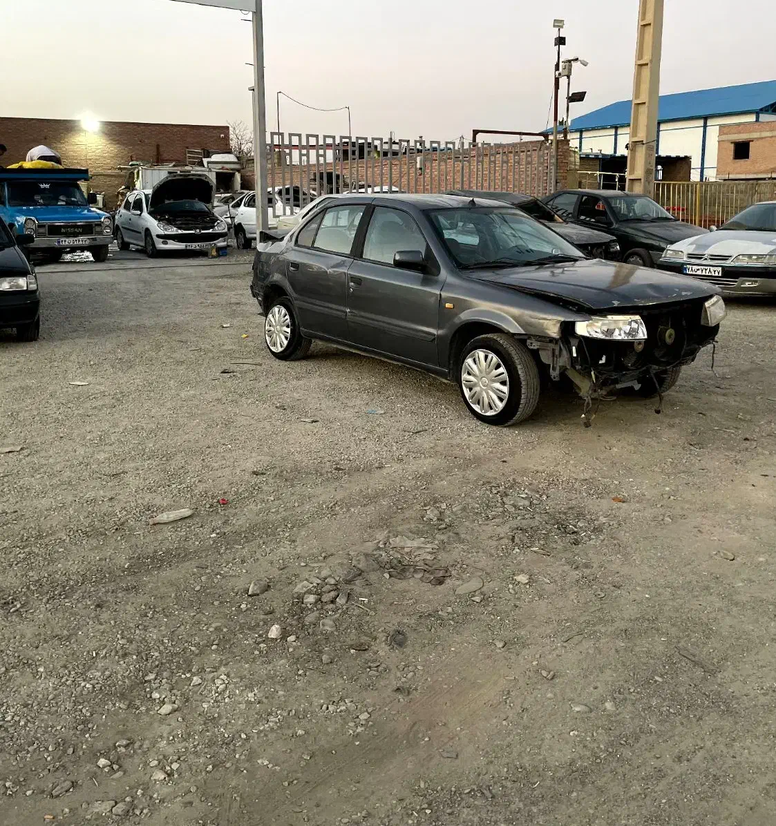 سمند ef7مدل92تصادفی|خودرو سواری و وانت|محمدبار, |دیوار