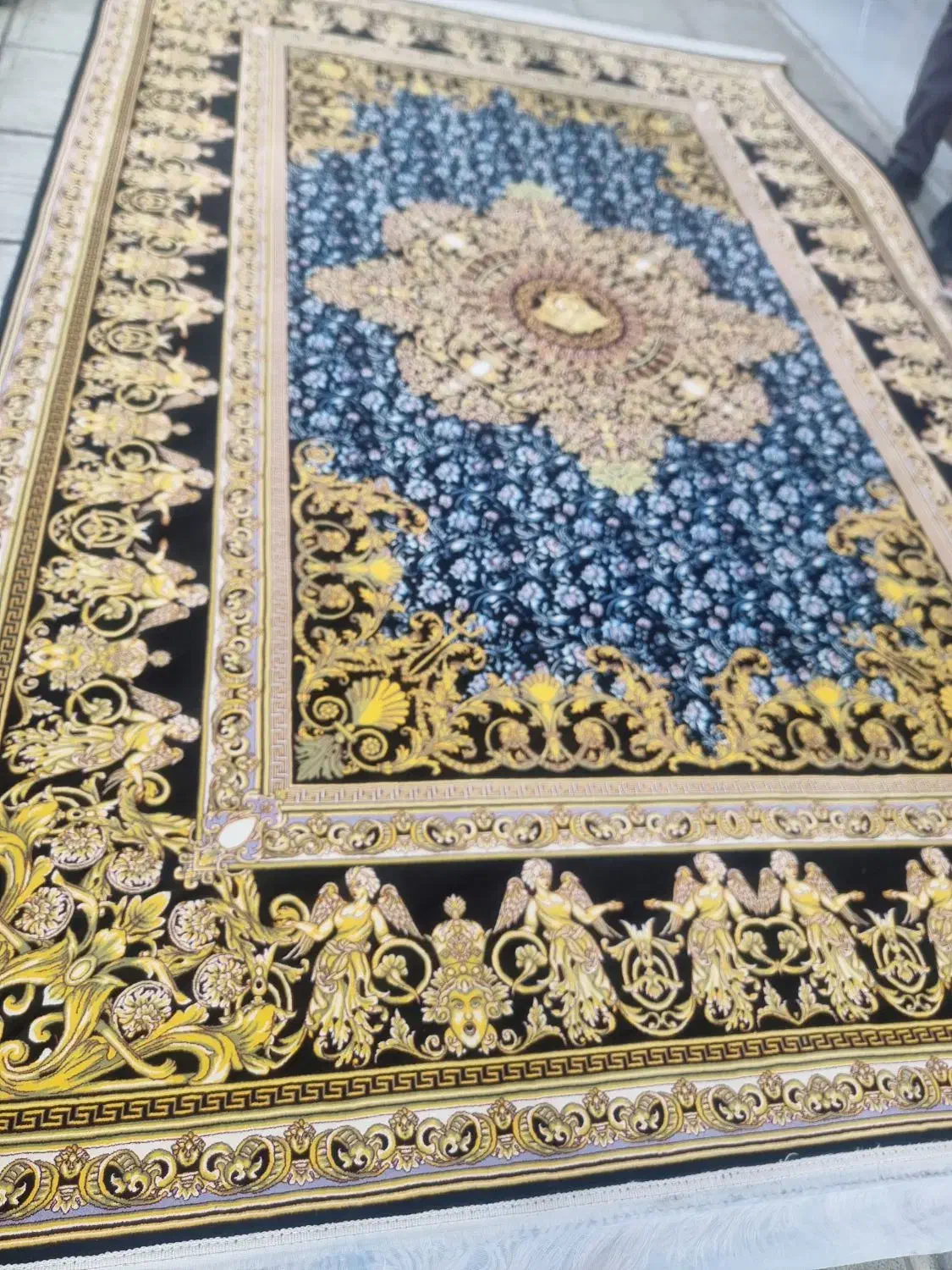 یک جفت فرش ۶متری و یک کناره ورساچ|فرش|نسیمشهر, |دیوار