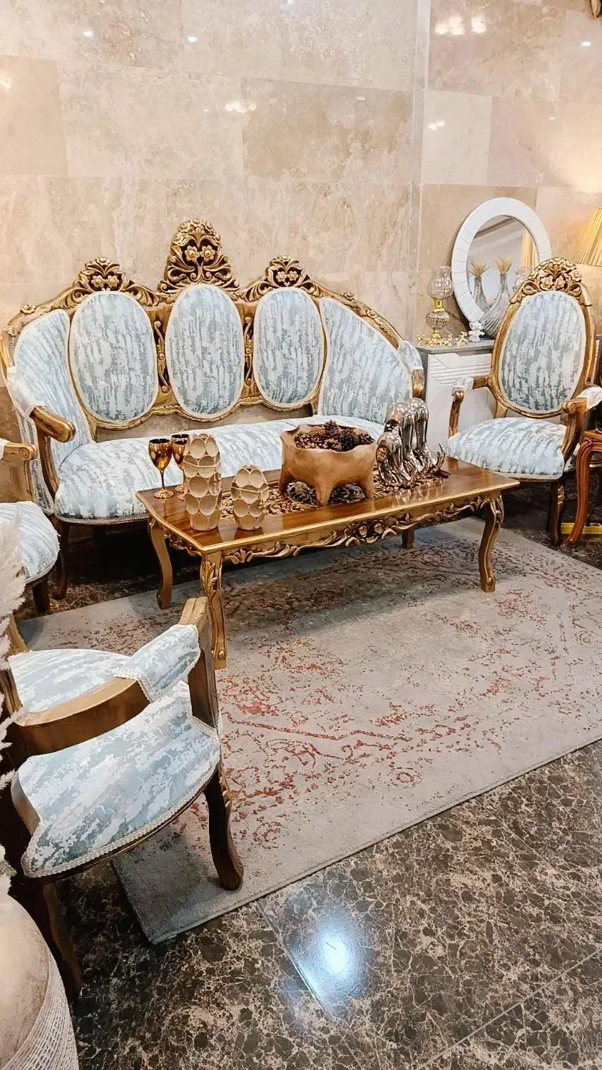 مبلمان استیل تاج بلند|مبلمان خانگی و میز عسلی|تهران, جوادیه تهرانپارس|دیوار