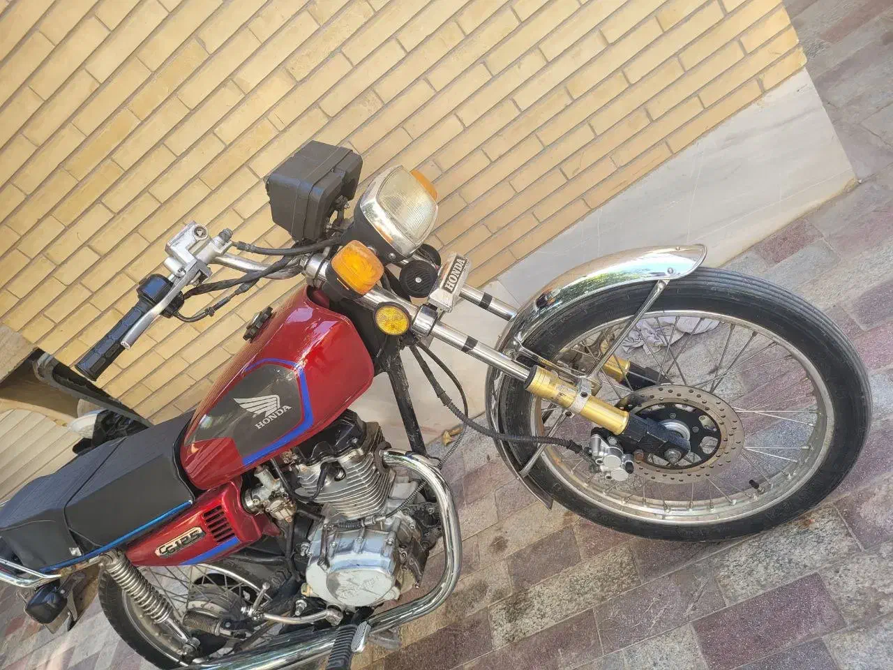 موتور هوندا ۱۲۵|موتورسیکلت|اردکان, |دیوار