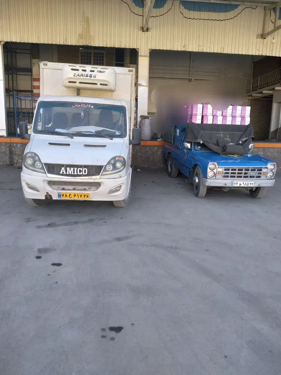 کامیونت امیکوخاور ۶تن یخچالدارمدل۹۰ و۴/۵تن باری|خودرو سنگین|کرمان, |دیوار