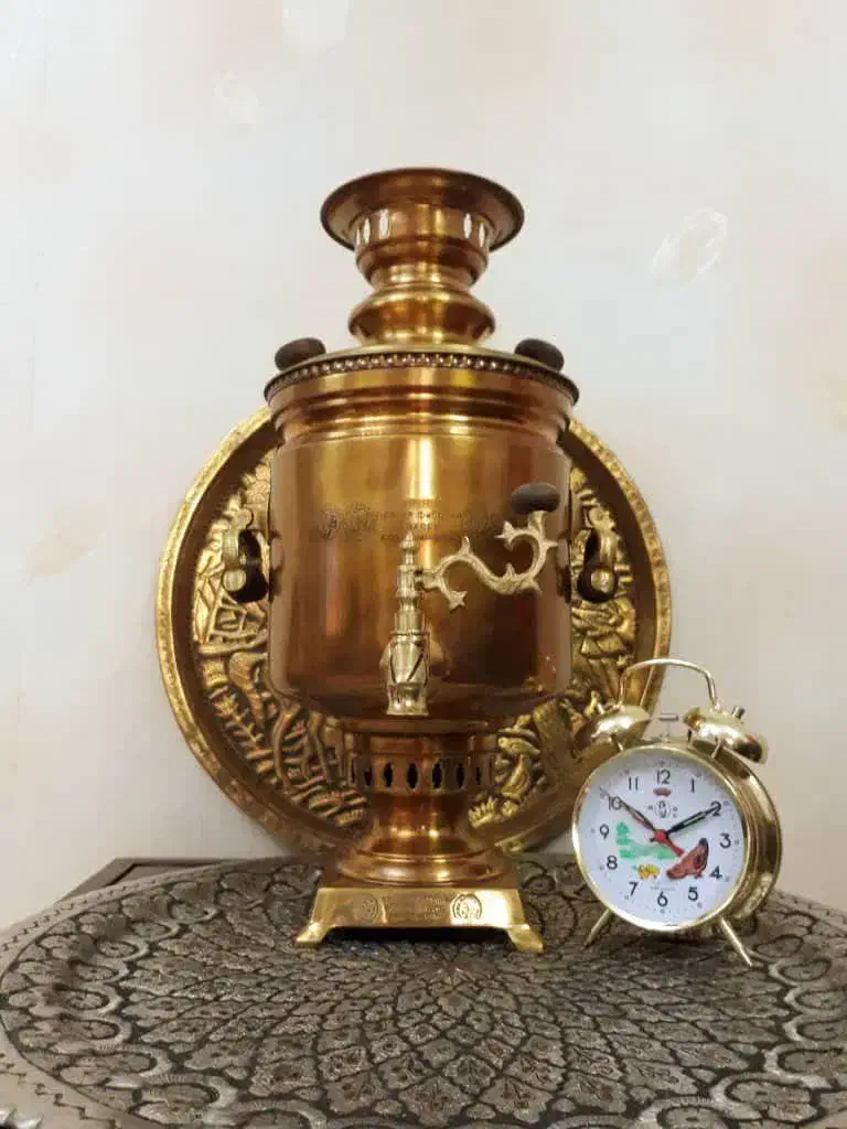 سماور زغالی با مهر روس|سماور، چای‌ساز، قهوه‌ساز|تهران, آهنگ|دیوار