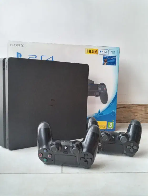 پی اس 4 اسلیم یک ترا کپی خور با دو دسته|کنسول، بازی ویدئویی و آنلاین|مسجد سلیمان, |دیوار