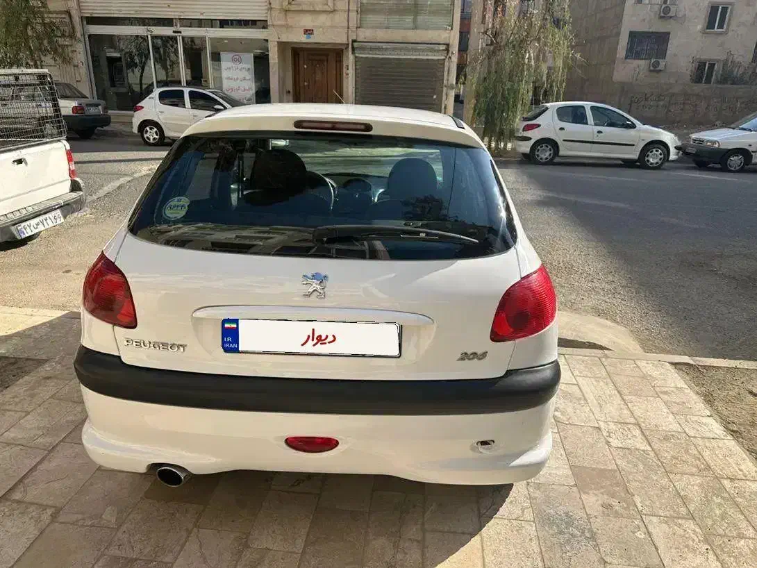 206  تیپ ۲استثنایی|خودرو سواری و وانت|قدس, شهر‌قدس|دیوار