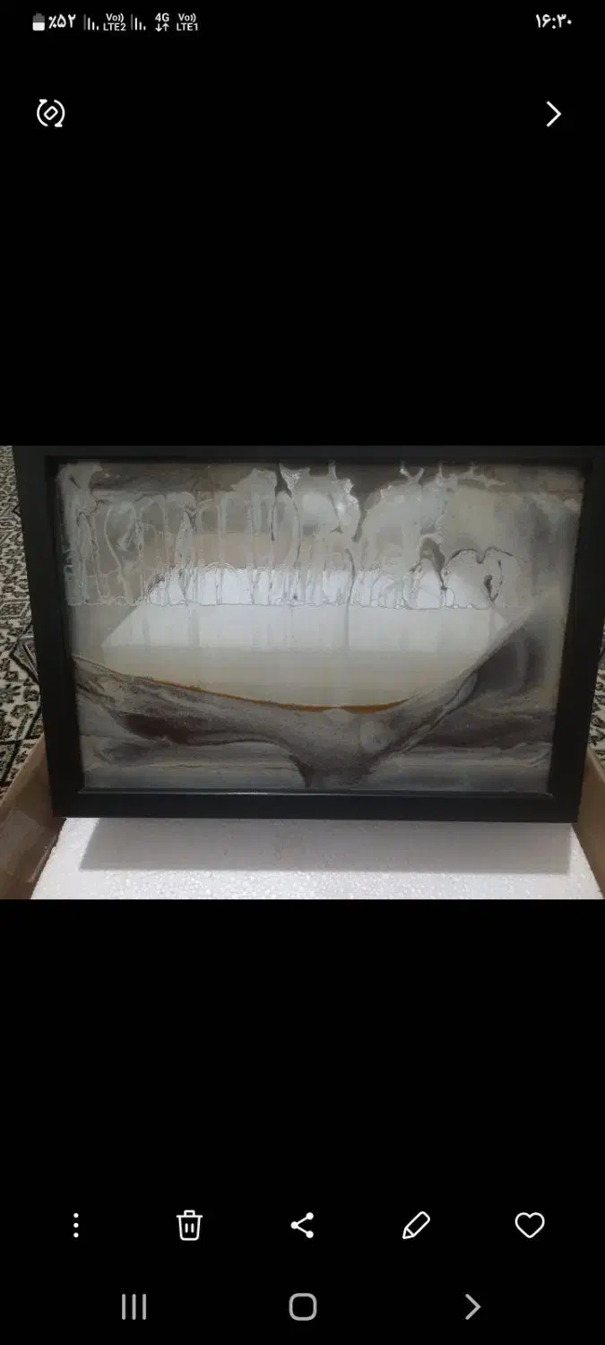 تابلو شن ریز مشکی|تابلو، نقاشی، عکس|برخوار, |دیوار