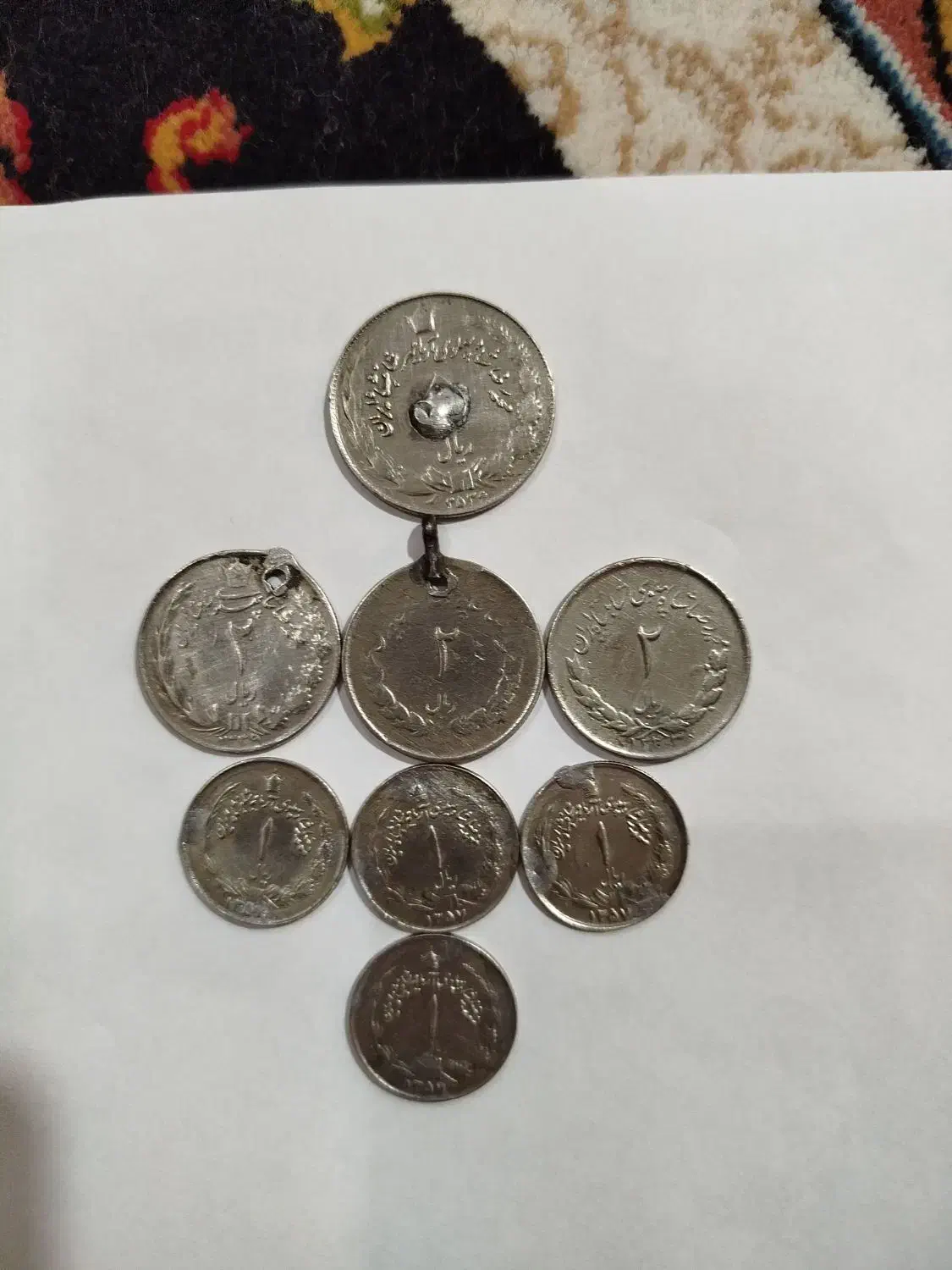 سکه شاه|کلکسیون سکه، تمبر، اسکناس|اقبالیه, |دیوار