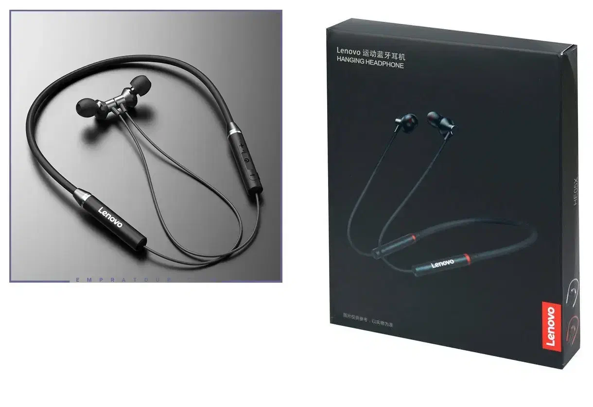 هدفون بی سیم لنوو مدل HE05 اصل|لوازم جانبی موبایل و تبلت|رشت, پیرکلاچای|دیوار