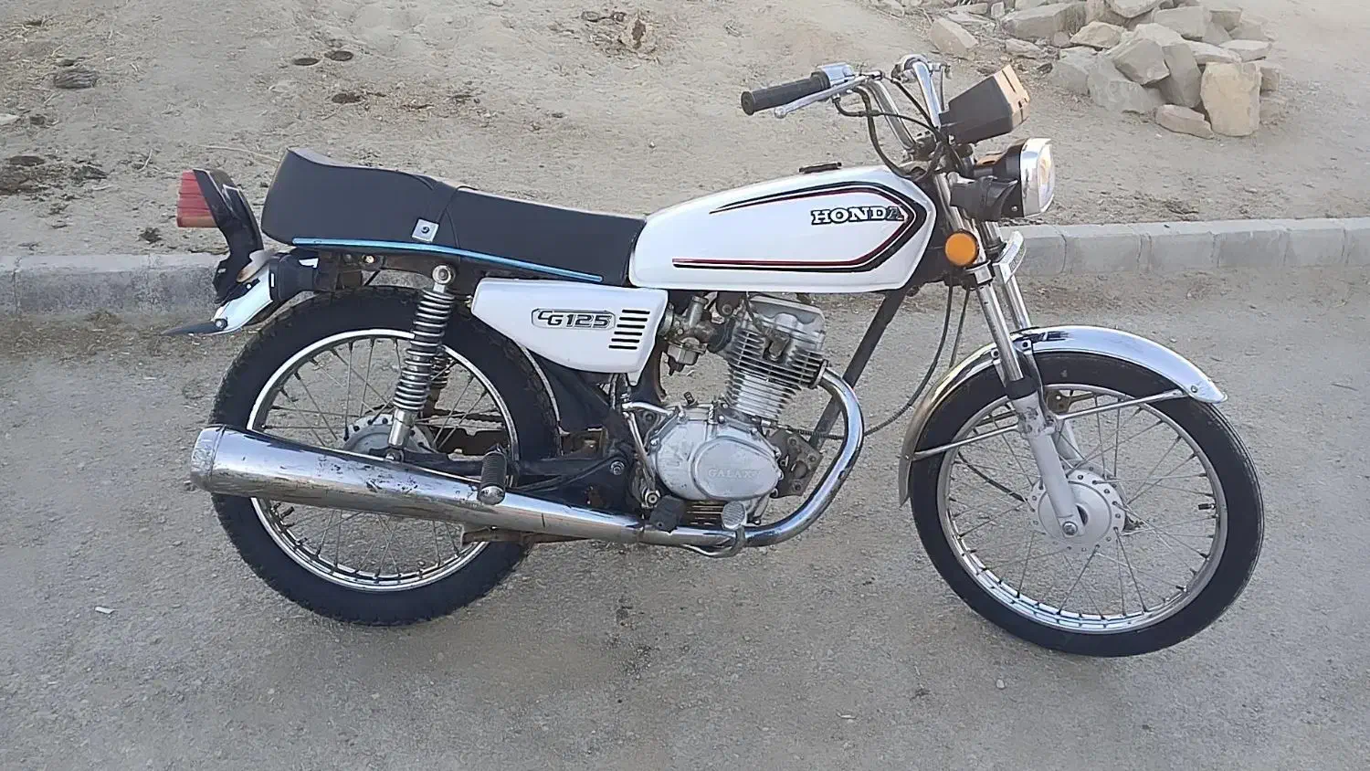 موتور ۱۲۵ مزایده|موتورسیکلت|تکاب, |دیوار