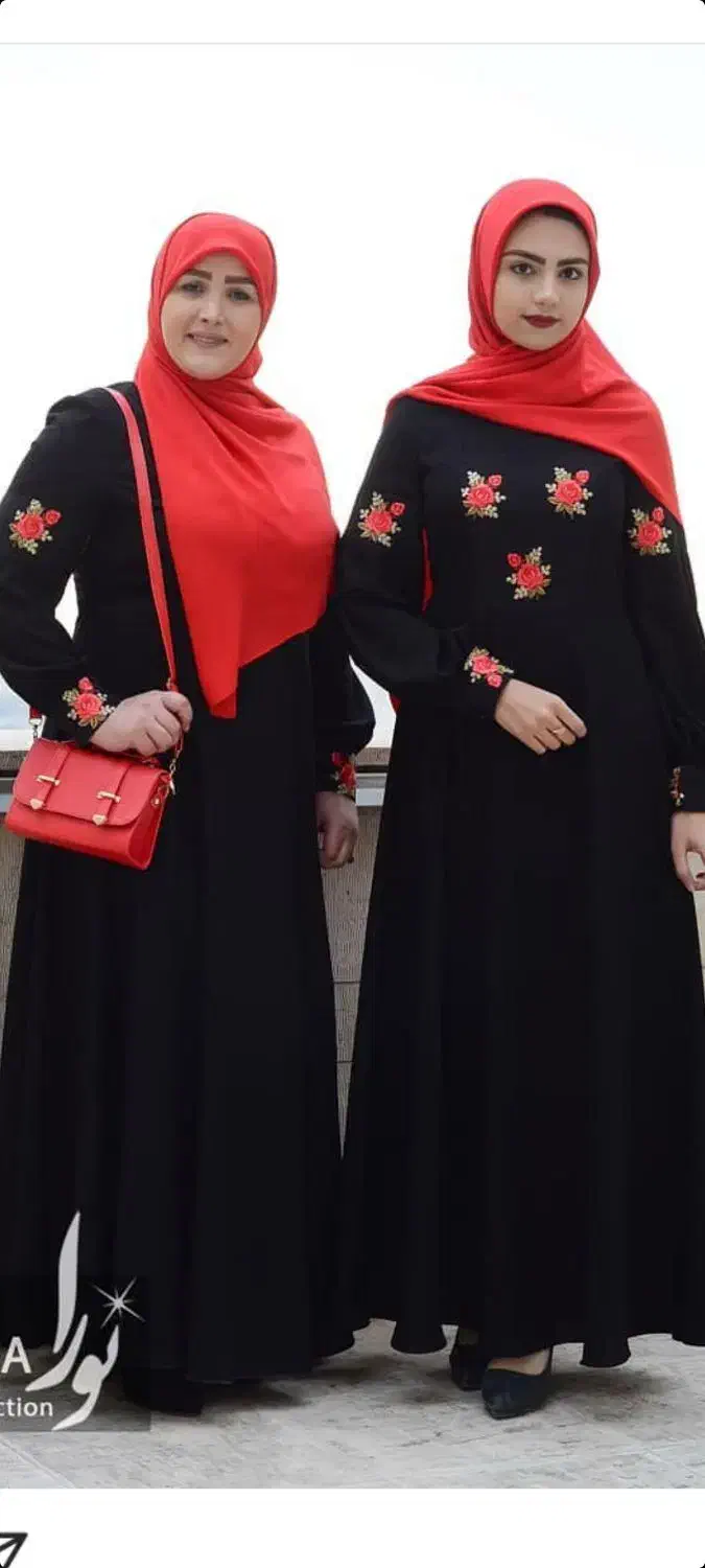 مانتو ماکسی مشکی|لباس|بابل, |دیوار