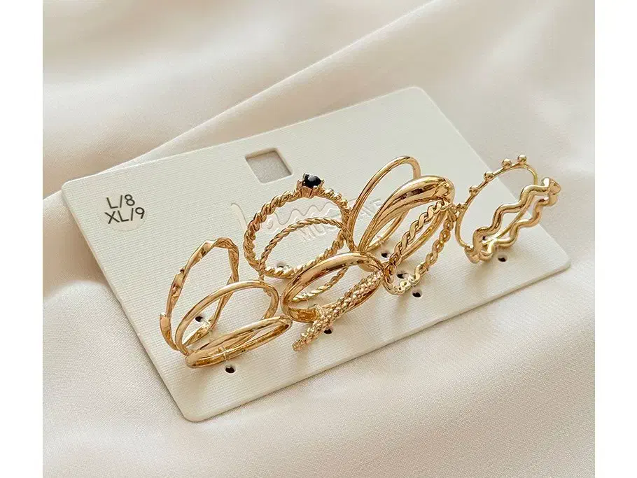 انگشتر پکی طرح دار مدل طلایی مینیمال و کیوت|بدلیجات|تهران, بازار|دیوار