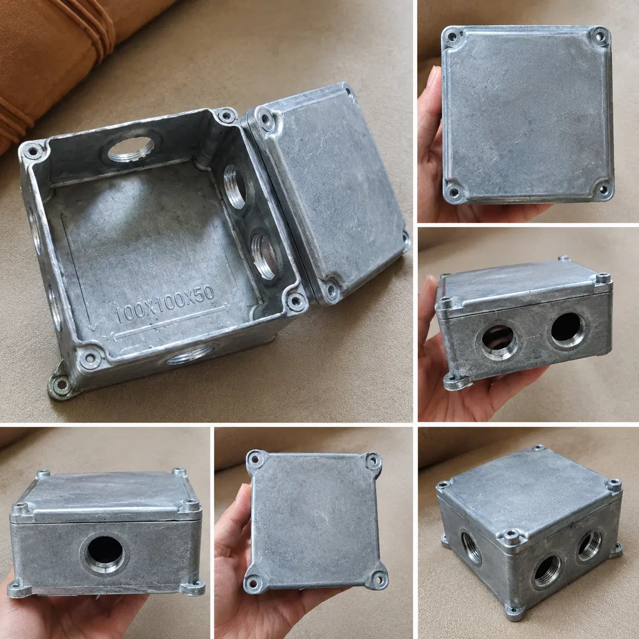 جعبه تقسیم آلومینیومی دایکاست 10×10×5 ، تعداد بالا|ظروف نگهدارنده، پلاستیکی، یکبارمصرف|تهران, جوادیه تهرانپارس|دیوار