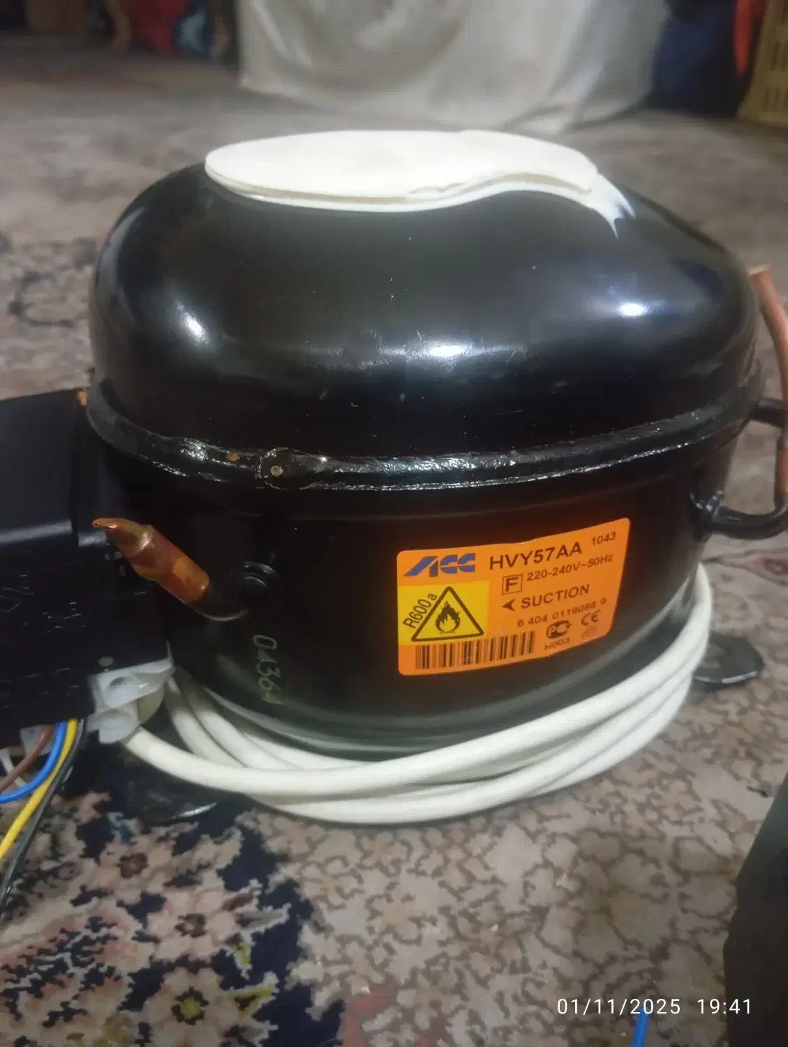 موتور کمپرسور یخچال و فریزر آکبند اصلی ژاپنی|یخچال و فریزر|مشهد, حجت|دیوار