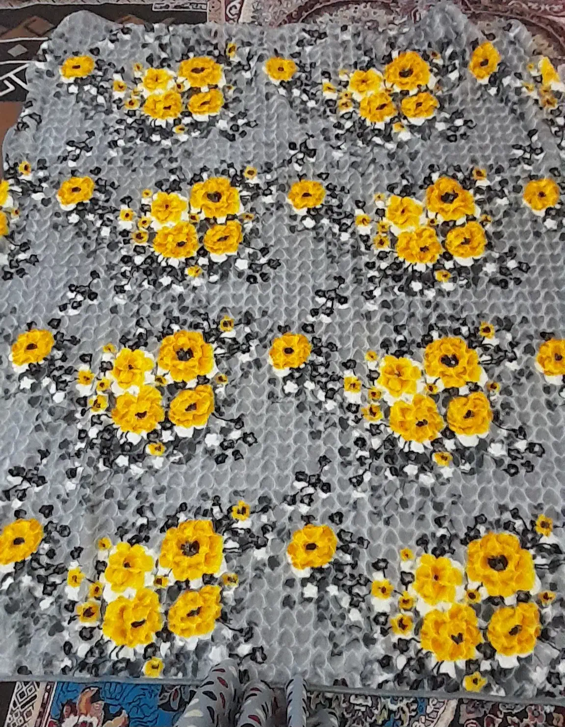 پتو دونفره شادیلون|رختخواب، بالش، پتو|بندر ماهشهر, |دیوار