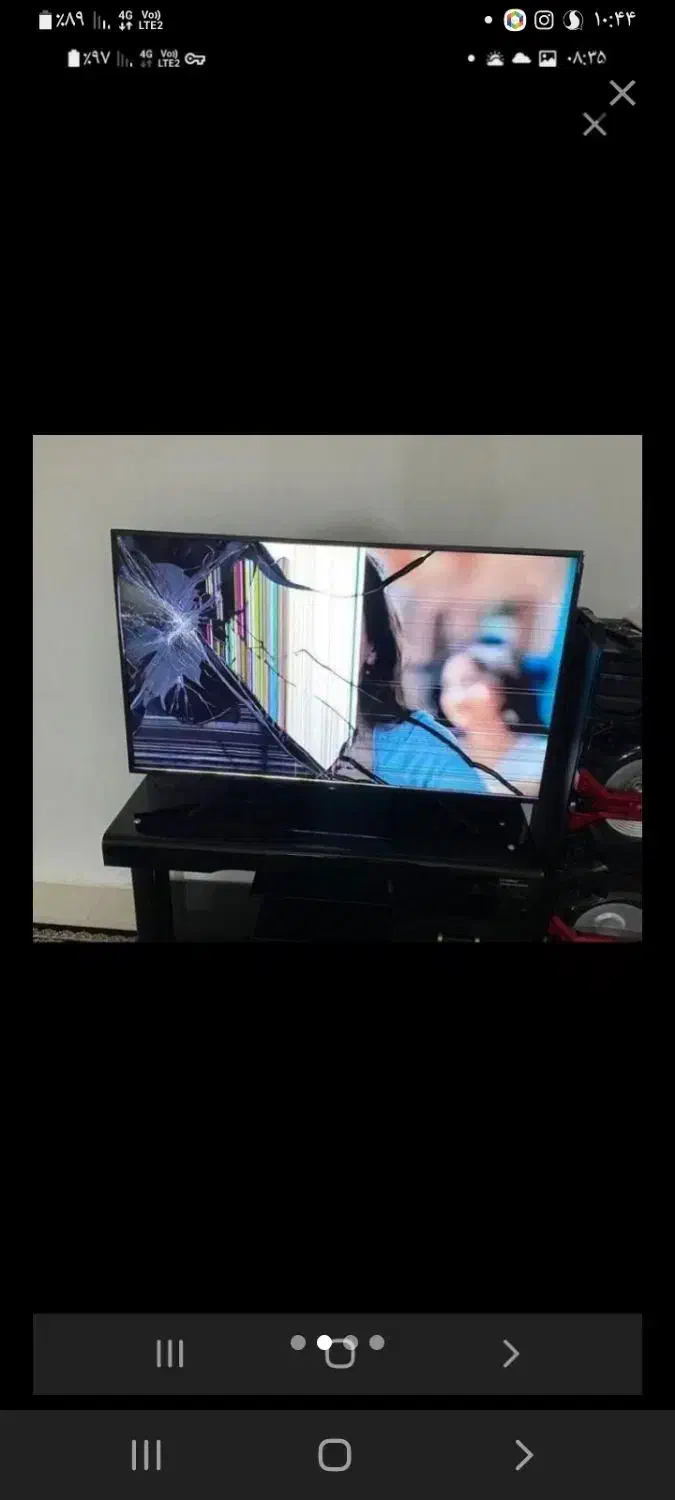 خرید و فروش تلویزیون( شکسته سالم خراب) درب منزل|تلویزیون و پروژکتور|شیراز, دارالرحمه|دیوار