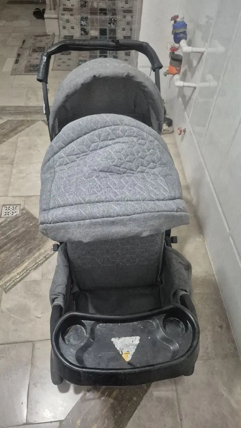 کالسکه دوقلو|کالسکه و لوازم جانبی|زنجان, |دیوار