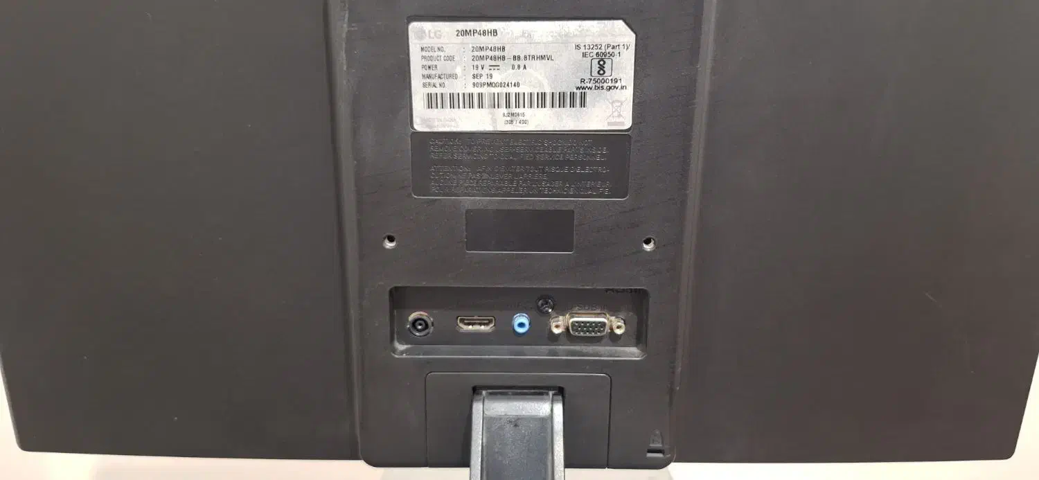 مانیتور ۲۰ اینچ ال ای دی|قطعات و لوازم جانبی رایانه|قم, شهرک فاطمیه|دیوار