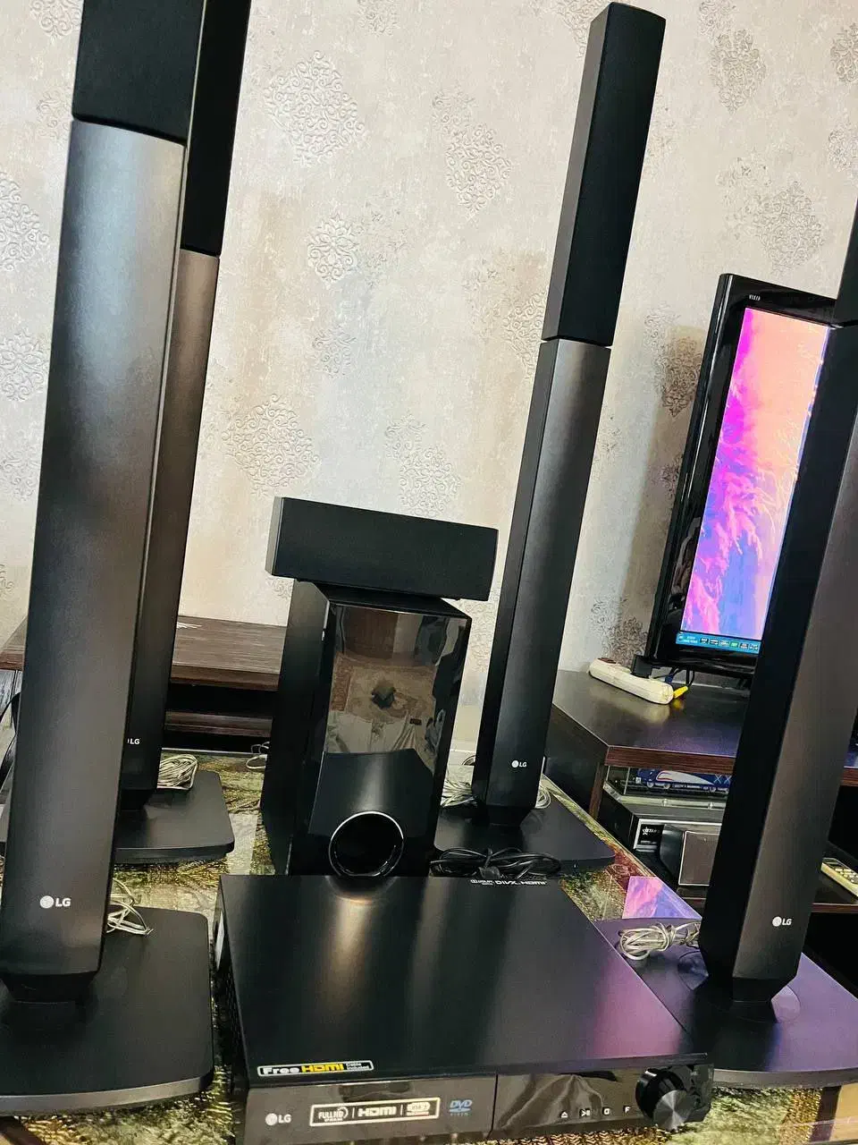 سینمای خانگی LG سالم به شرط قیمت 3800|سیستم صوتی خانگی|رشت, پیرسرا|دیوار