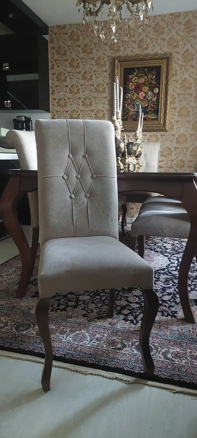 مبلمان راحتی همراه با ناهار خوری ۸نفره|مبلمان خانگی و میز عسلی|تهران, اکباتان|دیوار