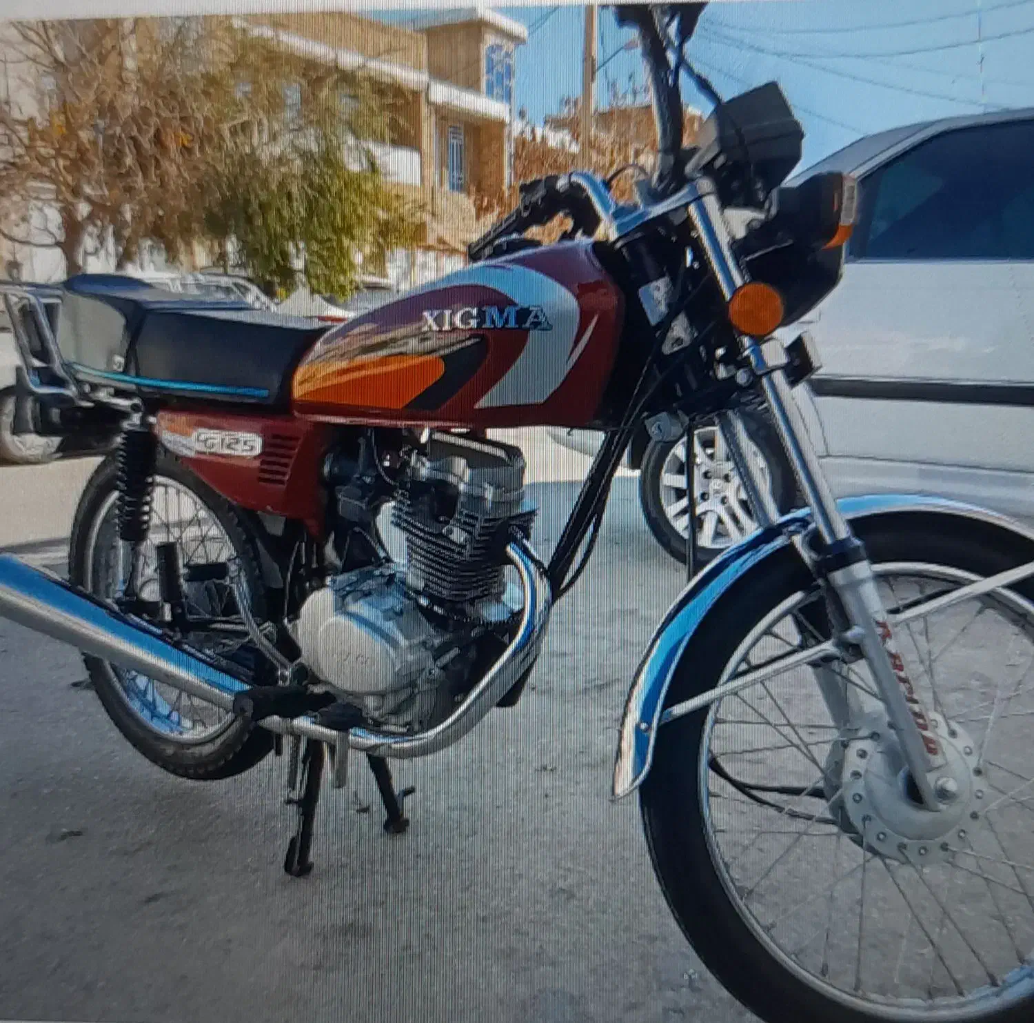 موتور  زیگما|موتورسیکلت|شیراز, کوشک میدان|دیوار