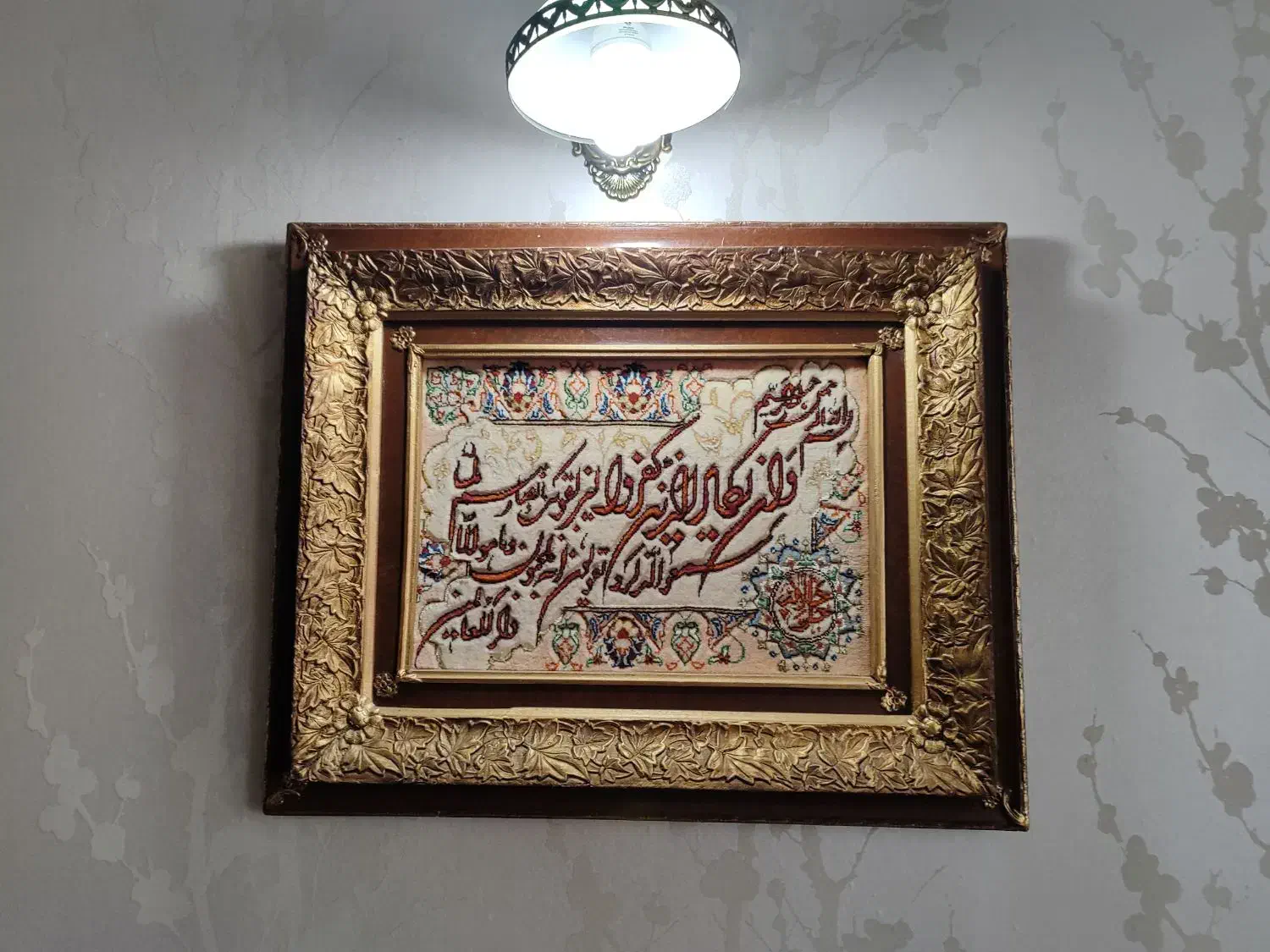 تابلو فرش دستباف|تابلو فرش|مشهد, احمدآباد|دیوار